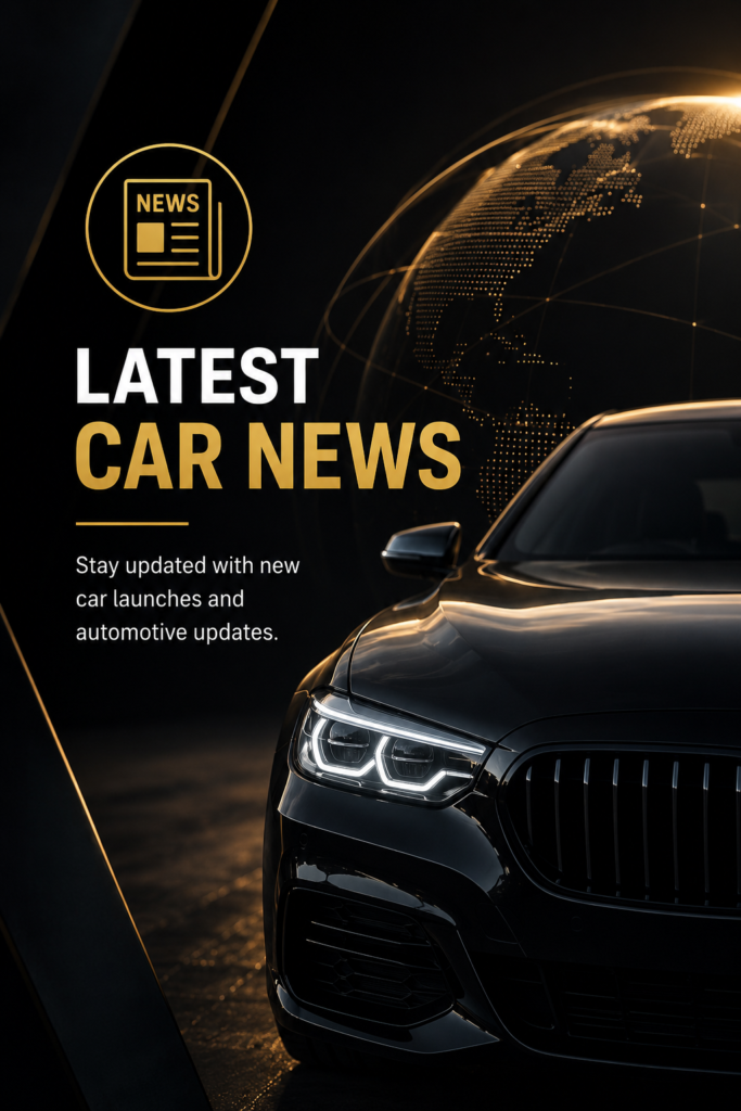 Latest car news including new launches, industry updates and automotive trends
